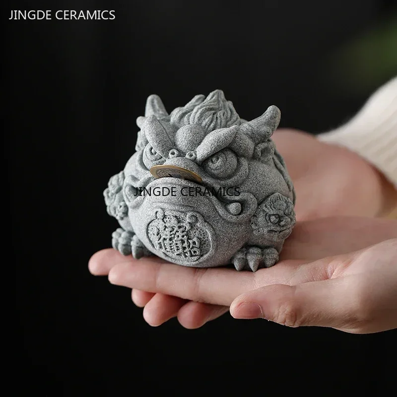 Aquarium Fish Types - Creative Sandstone Fengshui Gold Toad Tea