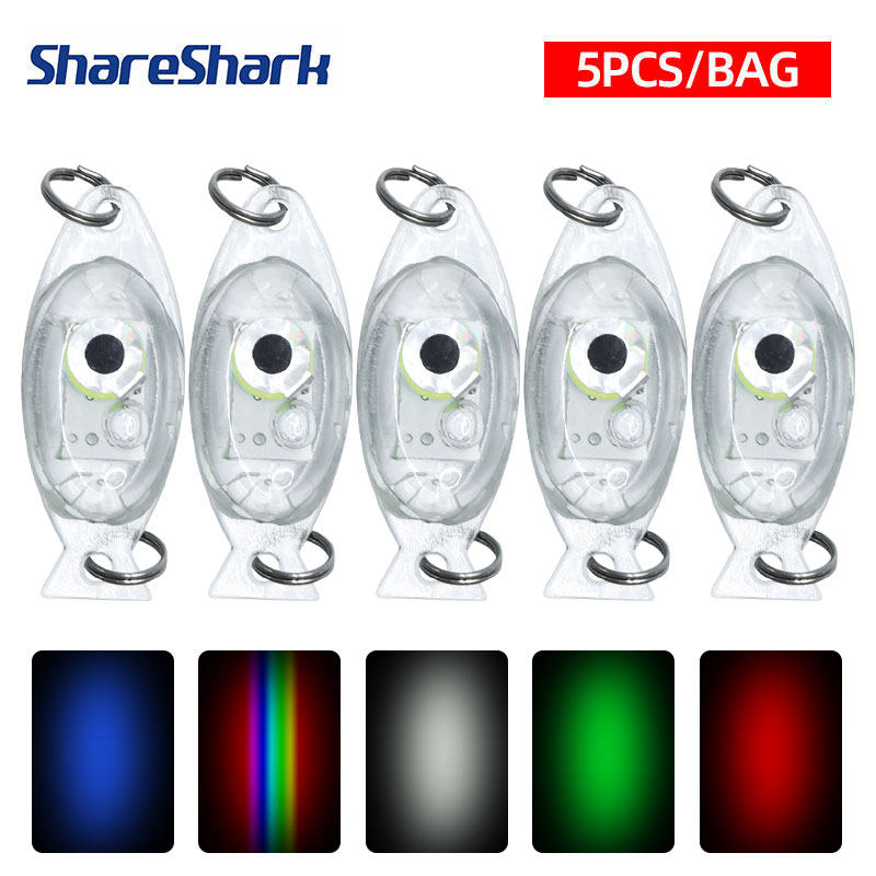 Aquarium Fish Diseases - ShareShark 5pcs Deep Drop Fishing Light