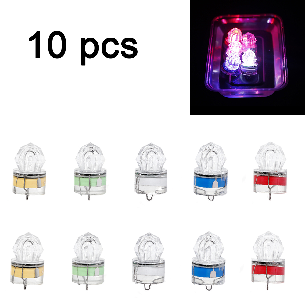Aquarium Fish Diseases - 10 pcs LED Fishing Lamp Underwater