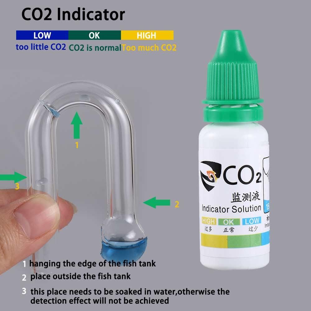 Co2 Diffuser Planted - Grass Tester Monitor Fish Tank For