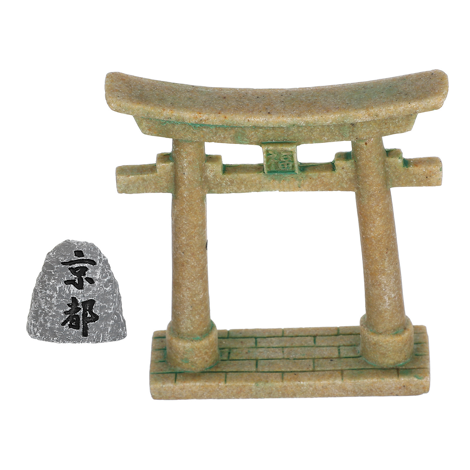 Aquarium Fish Japanese - Miniature Japanese Torii Gate Small Resin