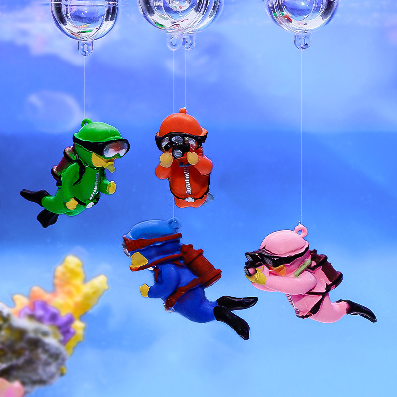 Fish Tank Diver Ornaments Land - Aquarium Fish Games recension och pris