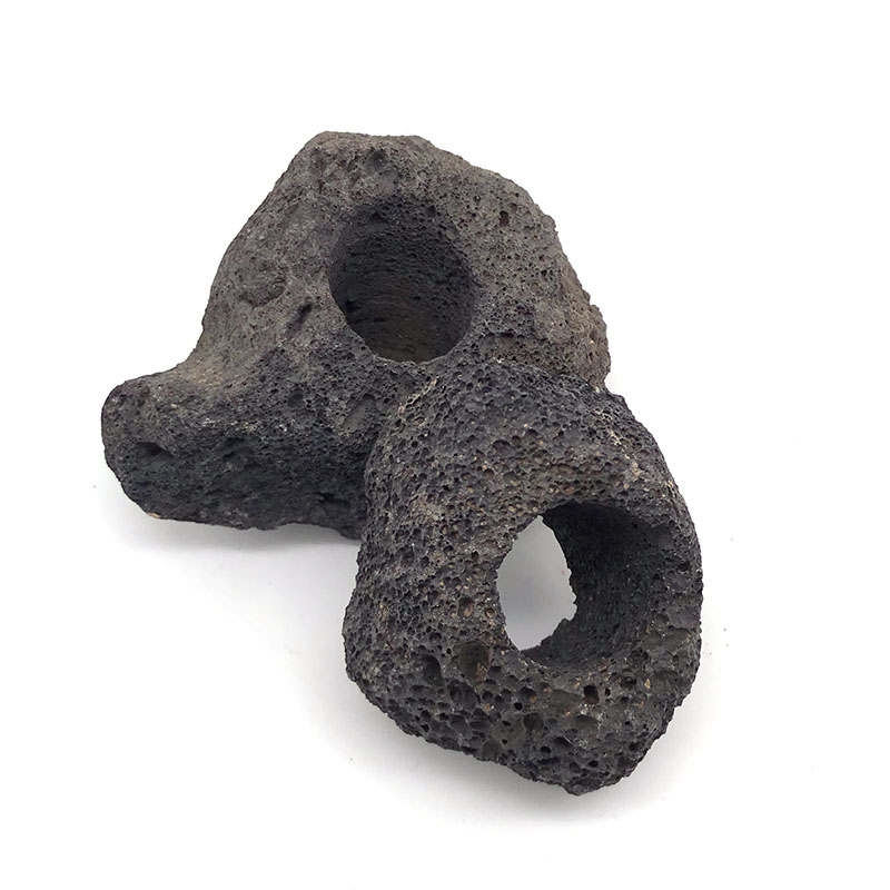 Volcanic Aquarium Decoration F - Aquarium Fish Black recension och pris