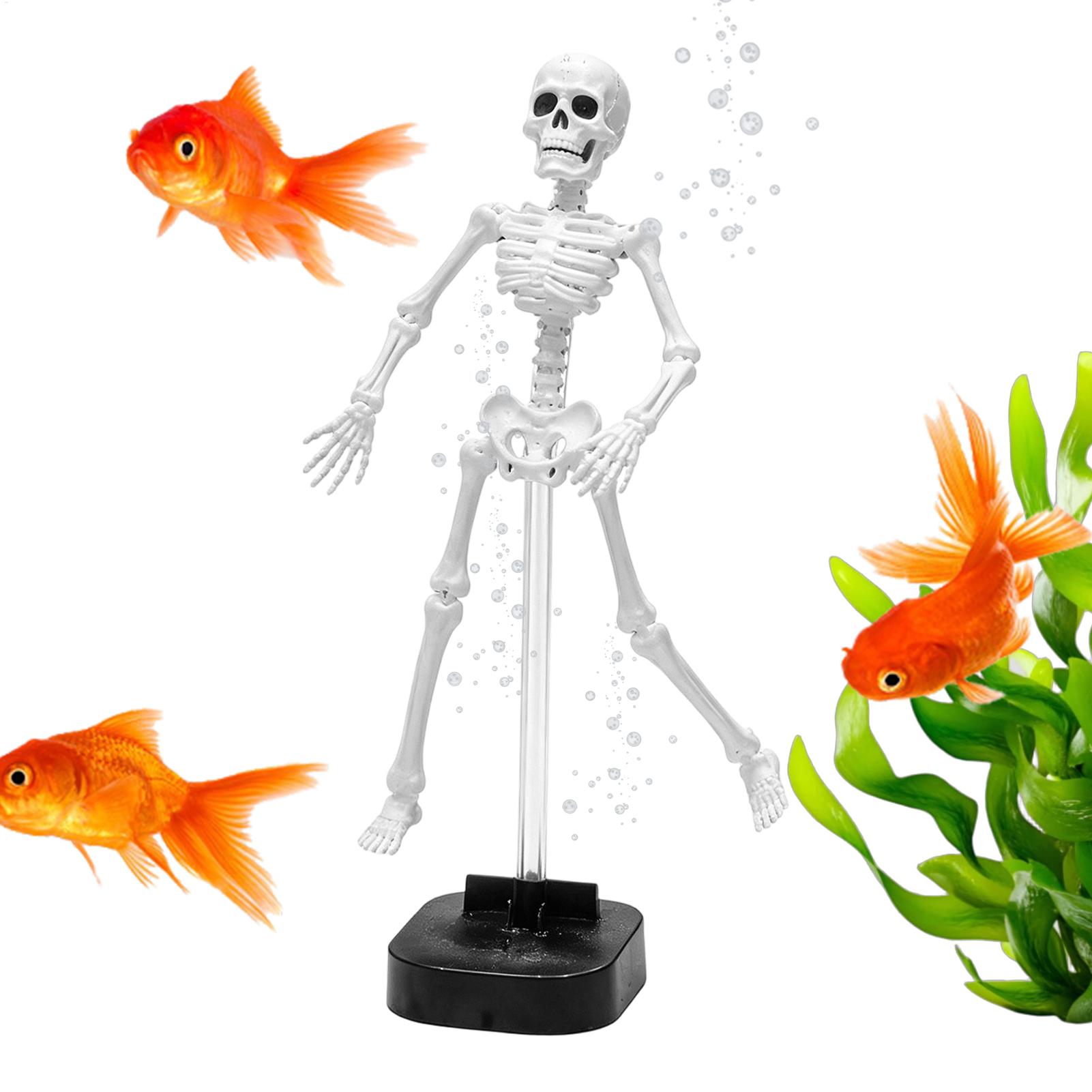 Aquarium Skeleton Decor Hallow - Aquarium Fish Diseases recension och pris