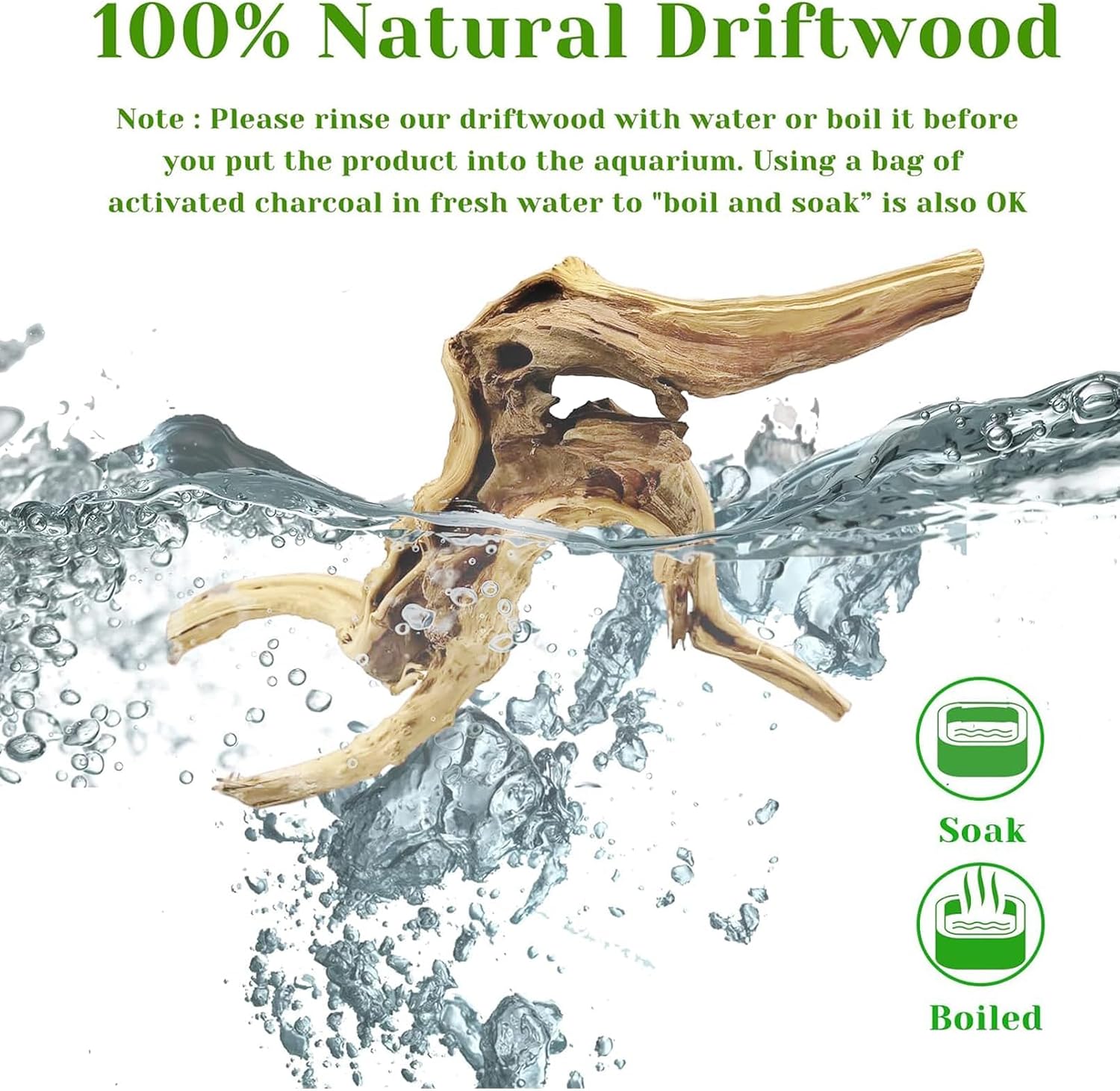 1PC  20-25CM Natural Driftwood - Aquarium Fish Diseases recension och pris