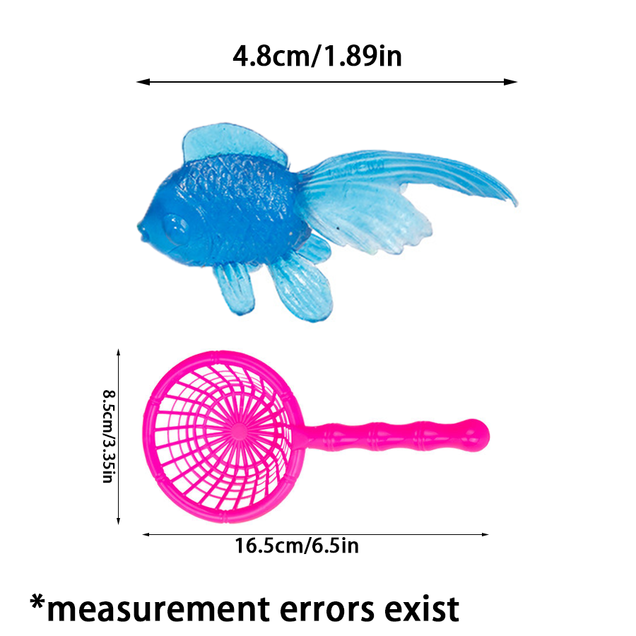 9/18pcs Floating Goldfish & Fi - Aquarium Fish Games recension och pris