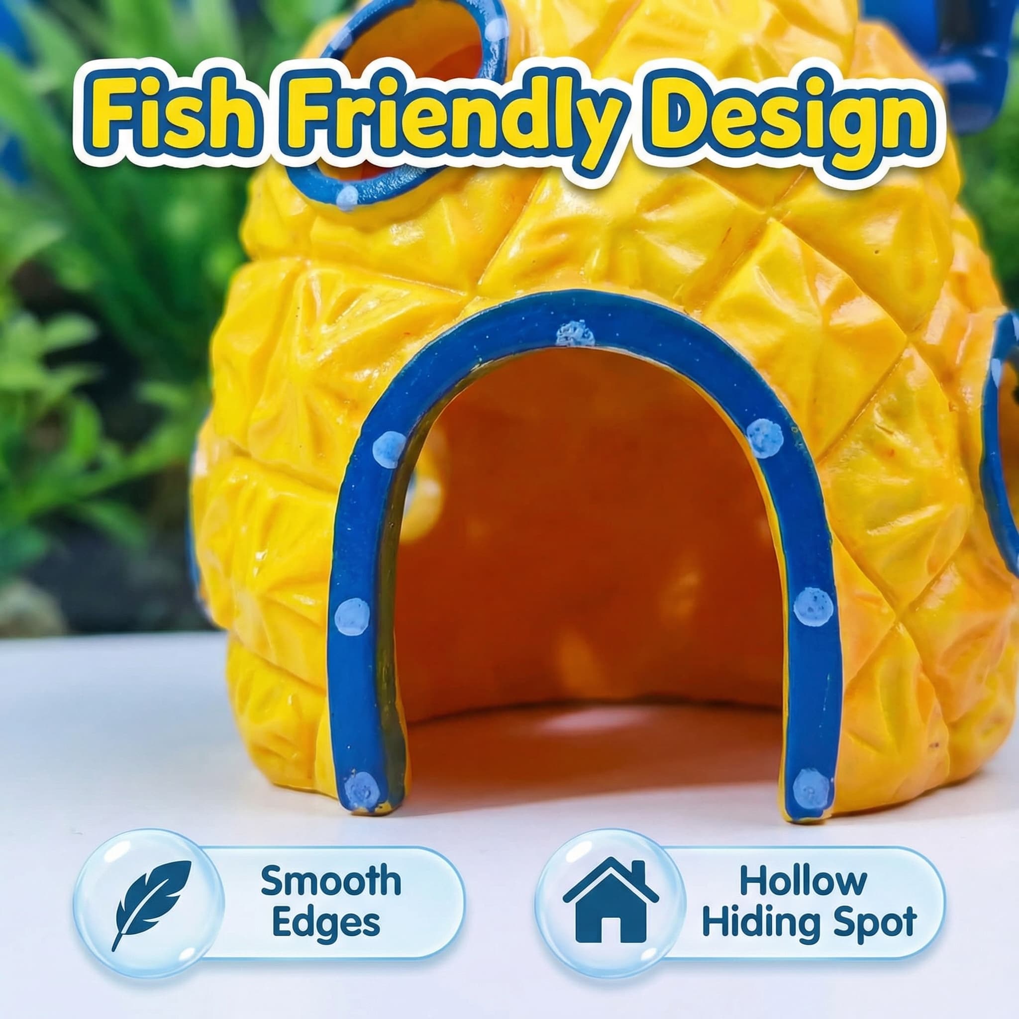 Pineapple House Aquarium Decor - Aquarium Fish Games recension och pris