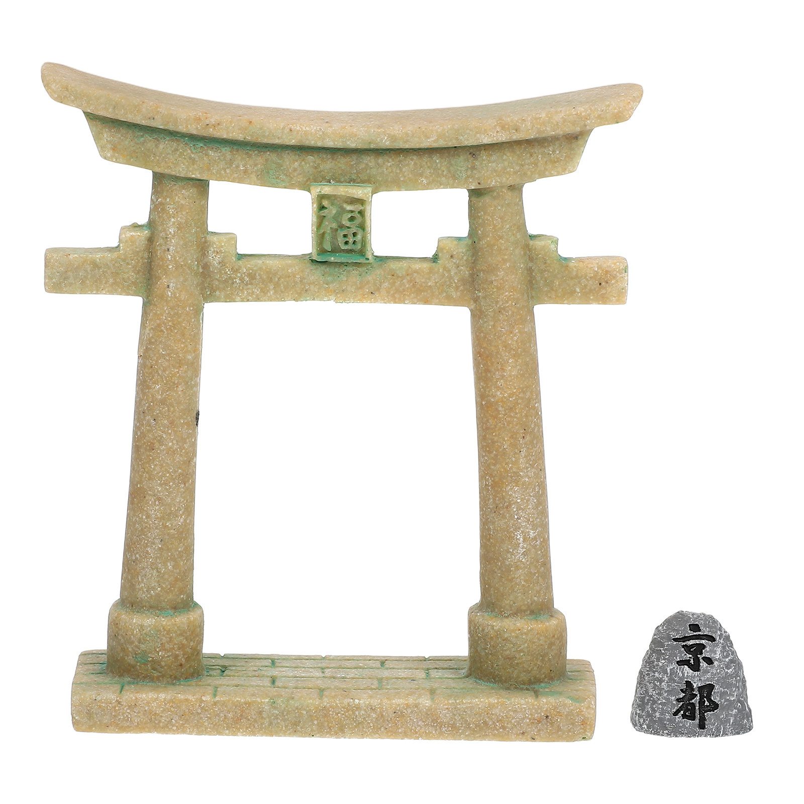 Miniature Japanese Torii Gate  - Aquarium Fish Japanese recension och pris